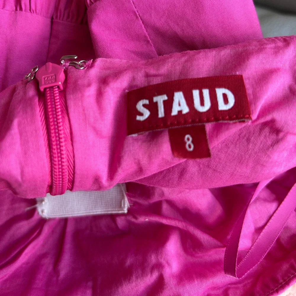 STAUD Strapless Pink Dress - Picture 8 of 8